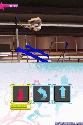 Shawn Johnson Gymnastics (USA) (En,Fr,Es) screen shot game playing
